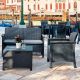 BICA Baštenska garnitura Venezia 2, antracit - BV2G