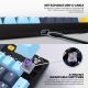 Tastatura Mehanicka Gaming Fantech MK893S RGB Atom 107S MIZU Blue (Rosie switch) - EP3094479