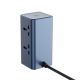 Produzni kabl LDNIO SC2 7-In-1 4 uticnice 2xPD 1xUSB GaN 45W 2m - EP3199289
