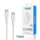 Kucni punjac Teracell Evolution TC-20, GAN, PD Fast charging 65W sa PD type C kablom beli CE - 223694