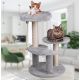 PET COMFORT Stub za grebanje za mačke sivi 40 × 40 × 62 cm - EP3151008