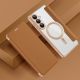 Maska za Samsung S946B Galaxy S26 Plus braon Magsafe Lux Bi Fold - 225561
