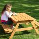 KINDER HOME Baštenska garnitura KINDER HOME 2 u 1, Dečiji piknik sto i pesak - C986