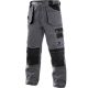 CANIS Radne pantalone do struka Orion Teodor, siva/crna - 55306