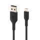 BELKIN Kabl USB-A na Lightning, CAA001BT0MBK 0.15m, crna - CAA001BT0MBK