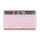 Tastatura Coteci Punk 84012 Wireless transparent pink - EP3055702