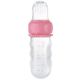 CANPOL Babies silikonska mljackalica 56/110 - pink - 56-110_pin
