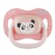 CANPOL Silikonska varalica 18m Exotic animals Panda, roze - 34-935_panda