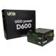 UGD Napajanje D600 600W UGD Power 12cm FAN, 20+4pin, 4+4pin, 3xSATA, 1xIDE, 2x6+2pin - CAS02483