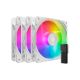 COOLER MASTER SickleFlow Edge 120 ARGB set 3 ventilatora i kontroler (MFX-B2DW-253P2-R2) - EP2880914
