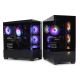 IG-MAX Kućište X218B-4F V2 ARGB Black Horizon glass - EP3061016