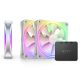NZXT F120 RGB Duo Triple Pack 120mm ventilator beli (RF-D12TF-W1) - EP3168287