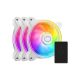 COOLER MASTER Master Fan MF120 HALO2 3in1 White edition 120mm ventilator beli (MFL-B2DW-213P2-R2) - EP3133630