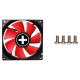 CASE FAN Xilence COO-XPF80.R, 80X80x25mm - KUL0263