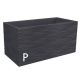 NICOLI Cassettone Elegance 79x39x39cm, antarcite - R7080P