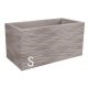 NICOLI Cassettone Elegance 79x39x39cm, siva - R7080S