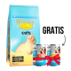 WILLOWY Suva hrana za mačke Gold Cat 10kg + Gratis 2 x FRENDI Konzerve 400g - 3360139