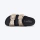 GRUNLAND Papuče sara W - CB0737-PLATINO
