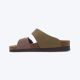 GRUNLAND Papuče hola W - CB2249-OLIVA-MARRONE