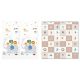 BBO SKLOPIVA PODLOGA ZA IGRU OD PENE (CC6603) - ELEPHANT & BABY ANIMALS (180x200x1cm) - EP3083390