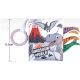 BBO Mekana knjiga - Dinosaur world 13.5x11cm - CC9656DW