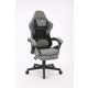 ePlayGame Gejmerska stolica HC-4095 FABRIC BDG tamno siva crna - HC-4095 FABRIC BDG