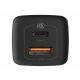 BASEUS Brzi Punjač GaN2 Lite C+U, 65W, crna - CCGAN2L-B01