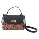 CAVALLI CLASS top handle ženska torba CUTIE, Leopard&Choco - CCHB01732600