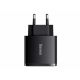 BASEUS Punjač Compact 30W 2*Usb A/1*Type C, crna - CCXJ-E01