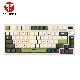 FANTECH Gejmerska mehanička tastatura MK910 MAXFIT81 MILKY MATCHA (ŽUTI SWITCH) - 211106