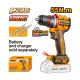 Akumulatorska bušilica CDLI205581 55Nm 20V SOLO INGCO - EP2688665