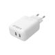 CELLY Kućni punjač Pro Power 45w Type C Port x 2 - TC2USBC45WWH