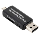 Čitač kartica Card Reader JWS-AD200 crni - 610007