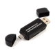 Čitač kartica Card Reader JWS-AD200 crni - 610007