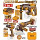 Akumulatorski set alata CKLI202598E 3/1 2×4,0Ah SUPER INGCO - EP3127710