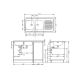 ALVEUS Sudopera Classic 100 desna fi 60 mat - 1009085