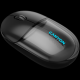 CANYON mouse OnClick 24 BT/ Wireless Transparent/Black - CNS-CMSW24B