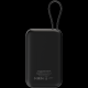 CANYON Power bank OnPower 101 sa kablom 10000 mAh PD22.5W, crna - CNS-CPB101BK