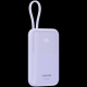 CANYON Power bank OnPower 101 sa kablom 10000 mAh PD22.5W, ljubičasta - CNS-CPB101PU