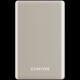 CANYON Power bank OnPower 510 slim Magnetic 10000 mAh PD20W, bež - CNS-CPB510BE