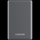 CANYON Power bank OnPower 510 slim Magnetic 10000 mAh PD20W, siva - CNS-CPB510DG