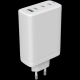 CANYON Punjač CU140ACC GaN 150W 3xPD 1xQC, bela - CNS-CUW140ACC