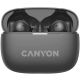 CANYON Bluetooth slušalice OnGo TWS-10, crna - CNS-TWS10B
