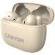 CANYON Bluetooth slušalice OnGo TWS-10, bež - CNS-TWS10BG