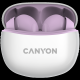 CANYON Bluetooth slušalice TWS-5, ljubičasta - CNS-TWS5PU
