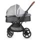 Coccolle Amani Kolica za Bebe 3u1 - Siva - 10204