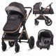 Coccolle Melora Kolica za Bebe 3u1 - Crna - 10207-1