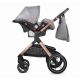 Coccolle Melora Kolica za Bebe 3u1 - Siva - 10208