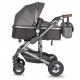 Coccolle Siyana Kolica za Bebe 3u1 - Siva - 10210-1
