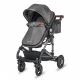 Coccolle Siyana Kolica za Bebe 3u1 - Siva - 10210-1
